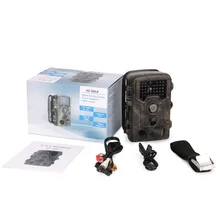 Камера ночного видения для игры s охотничья камера 12MP 1080 P HD низкая светящаяся инфракрасная наружная камера наблюдения камеры дикой природы ловушка Охотник