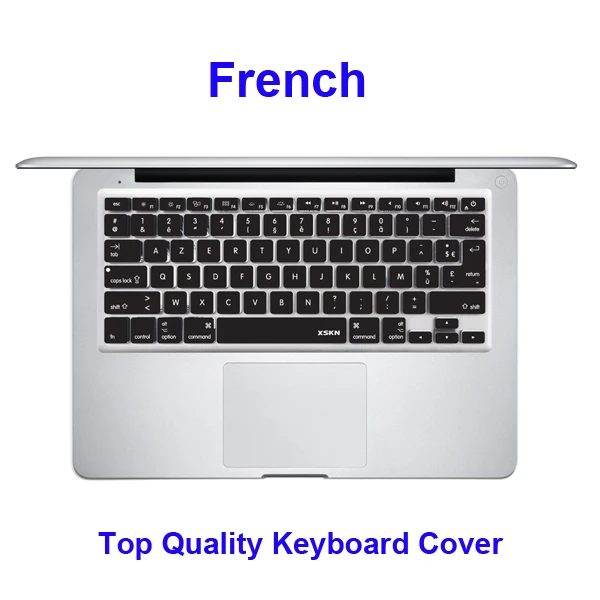 Apple French AZERTY transparent keyboard sticker