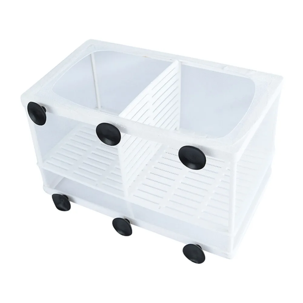 Аквариумный аквариум с двумя породами инкубатор заводчик Rearing Trap Box Hatchery