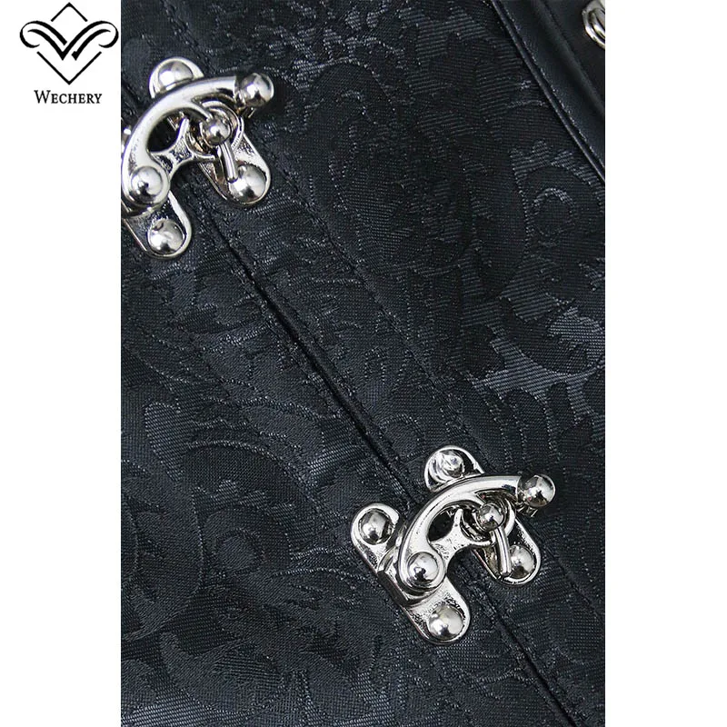 Wechery Women Steampunk Corsets Sexy Retro Buckle Corselet Lace Up Underbust Bustiers Korset Gothic Clothing Gorset Tops Party Wechery Women Steampunk Corsets Sexy Retro Buckle Corselet Lace Up Underbust Bustiers Korset Gothic Clothing Gorset Tops Party