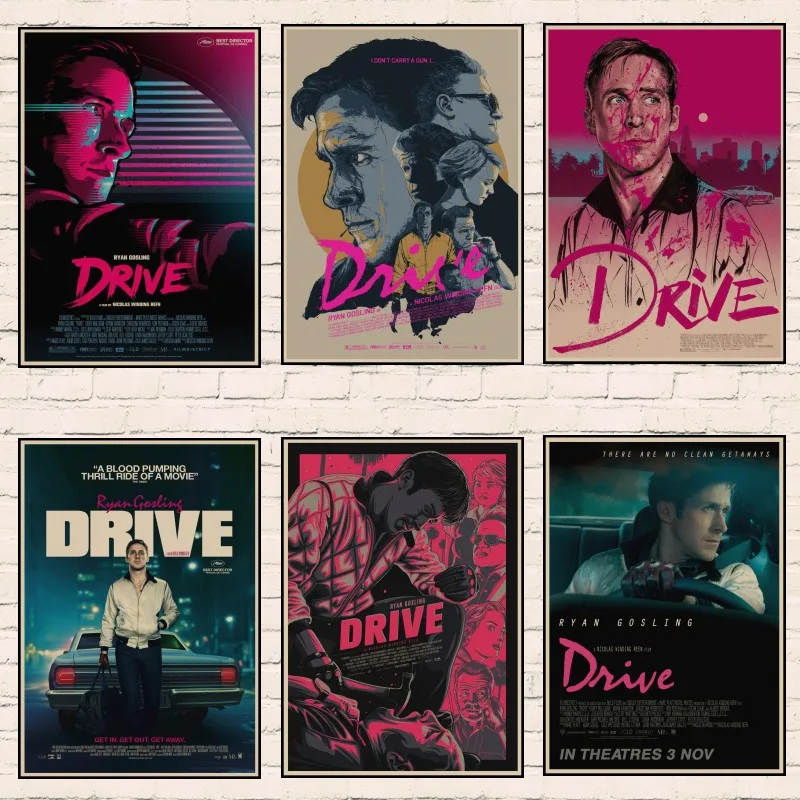 1257 DRIVE RYAN GOSLING Photo Picture Poster Print Art A0 A1 A2 A3 A4