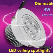 20 шт. с подсветкой 4*1 Вт 4 Вт Высокая мощность светодиодный потолочный светильник/Кабинет светодиоидное освещение/светодиодный потолочный светильник