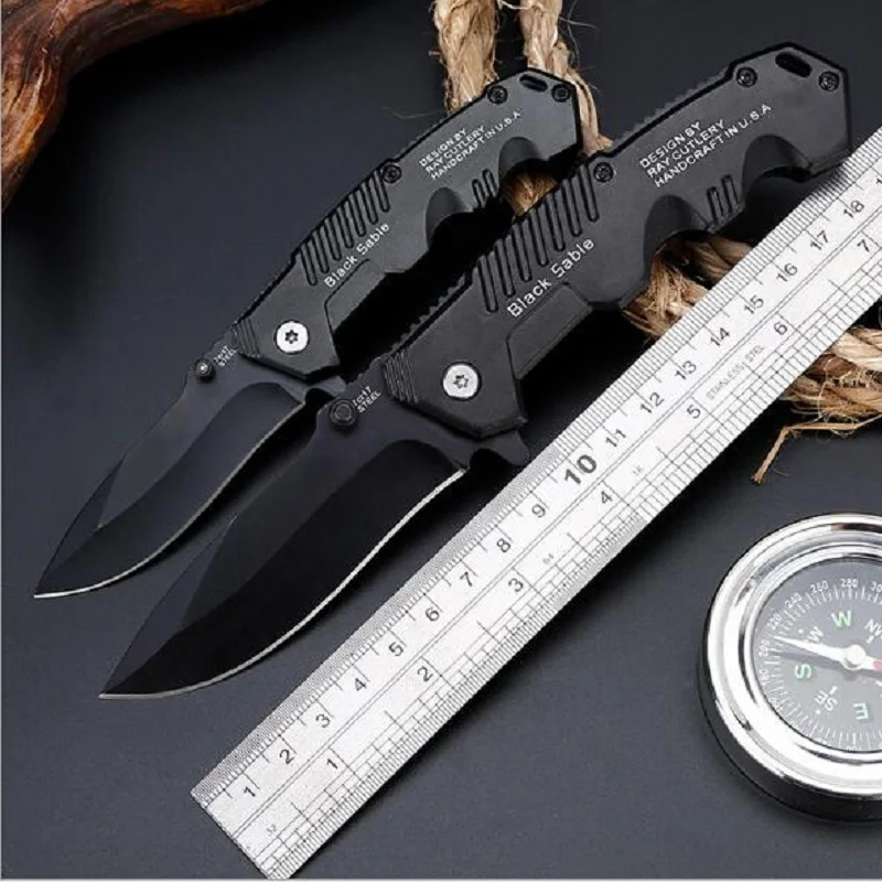 Кемпинг тактический Открытый инструмент Многофункциональный нож для выживания самообороны мини-нож