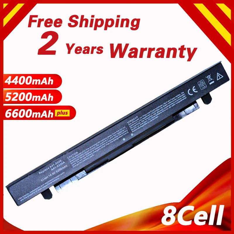 GOLOOLOO 8 ячеек Φ X450 R409 R510 X450EA Аккумулятор для ноутбука ASUS A550 K450 K550 P450 P550 F550 F552 F450VC A450CC