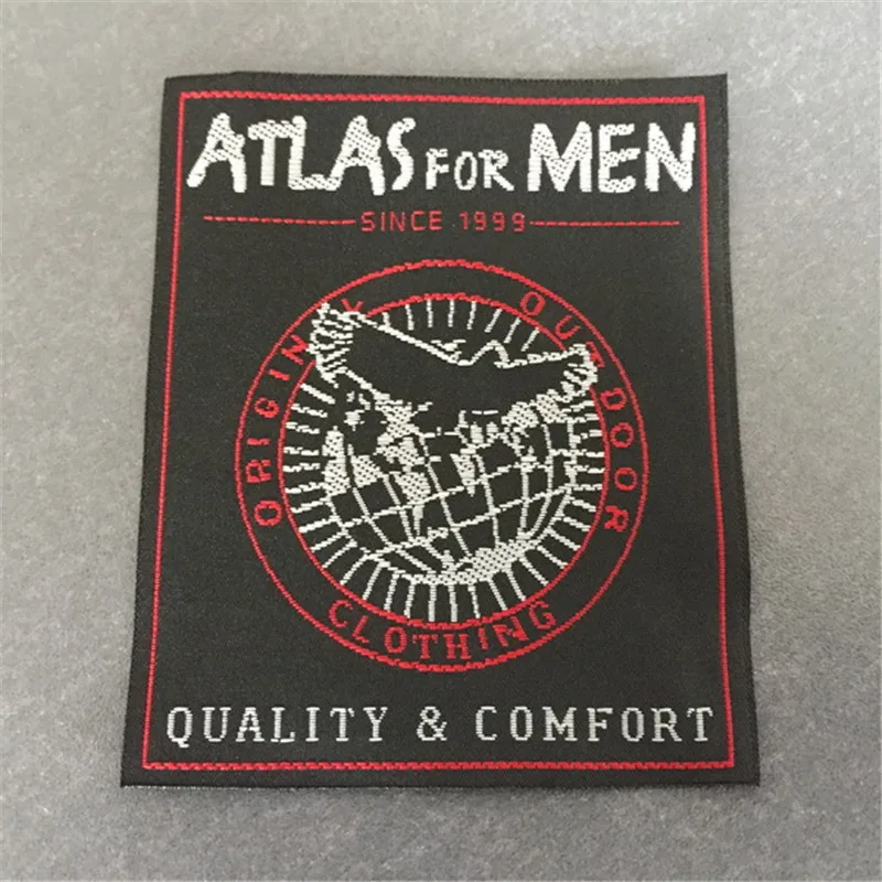 

Customized Garment Labels Clothing main label Custom Woven Tags