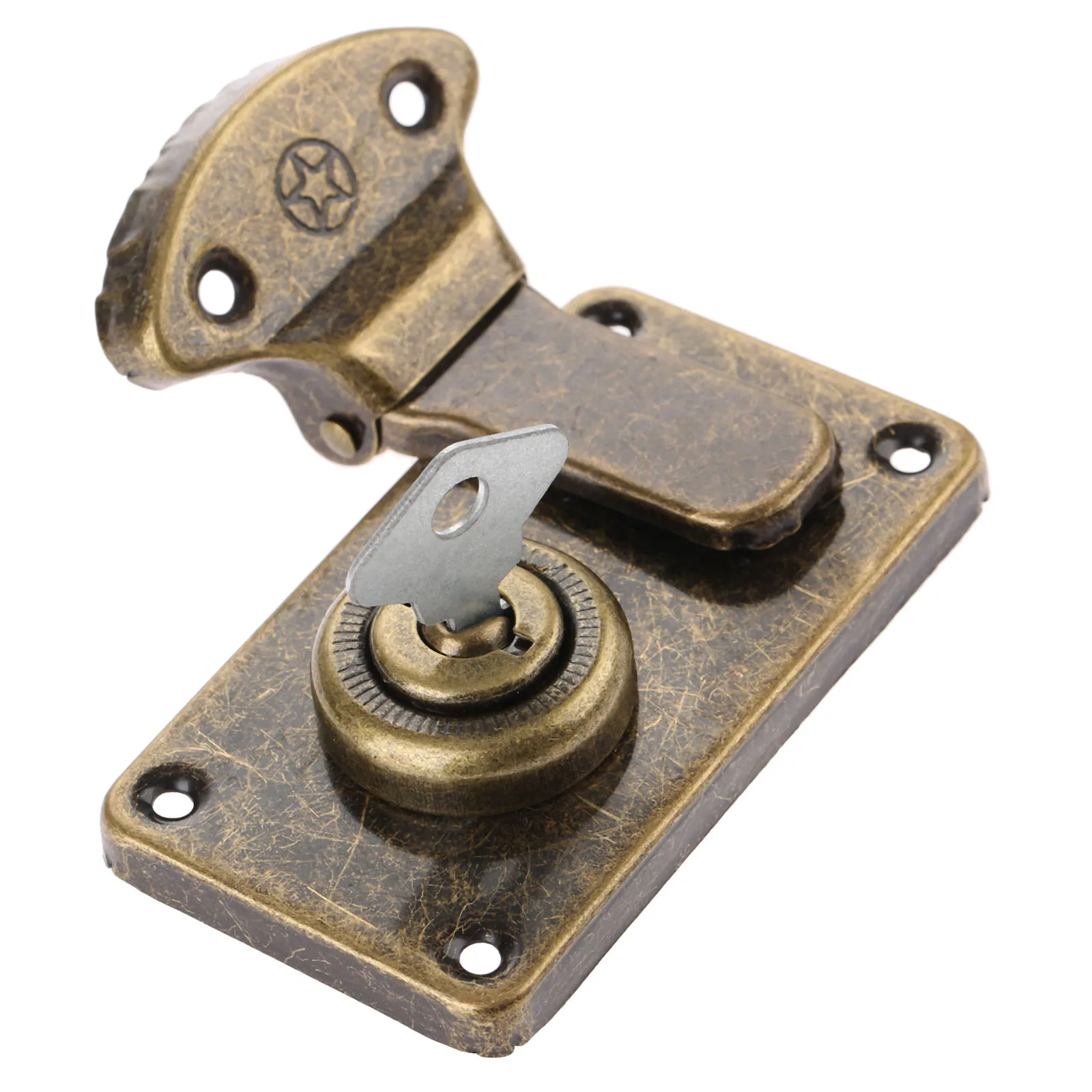 Vintage Furniture Hardware Antique Box Latches Decorative Hasp
