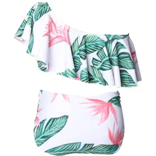 ARLONEET одежда для купания для маленьких девочек; летняя детская одежда для купания; комплект из 2 предметов; одежда для купания с открытыми плечами для девочек; купальный костюм; плавки; пляжная одежда для купания