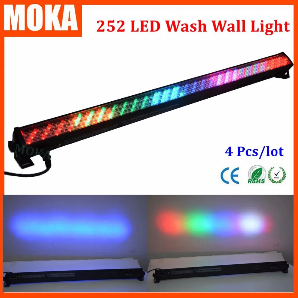 4 pcs lot outdoor led wall wash light stage wall wash light dmx 512