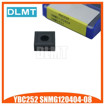 

10PCS SNMG120404-08 Carbide insert YBC252 CNC machine tool milling tool metal turning tools Processing: stainless steel