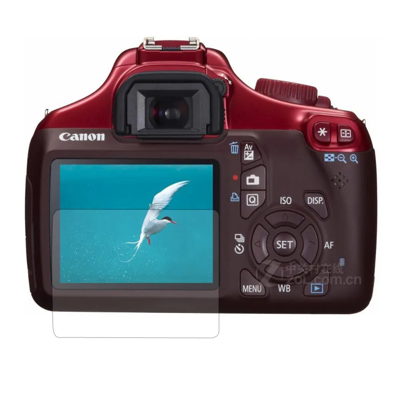 Защитное стекло для камеры Canon EOS 1100D Kiss X50 Rebel T3 закаленное | Электроника