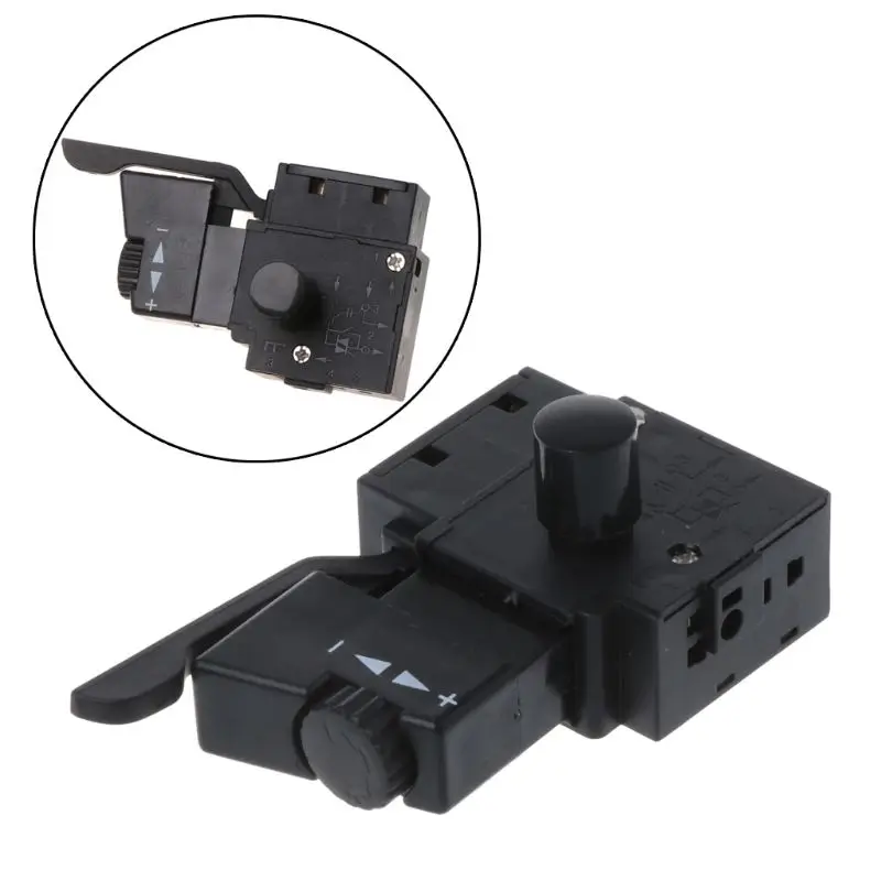  FA2-6/1BEK Lock on Power Tool Electric Drill Speed Control Trigger Button Switch