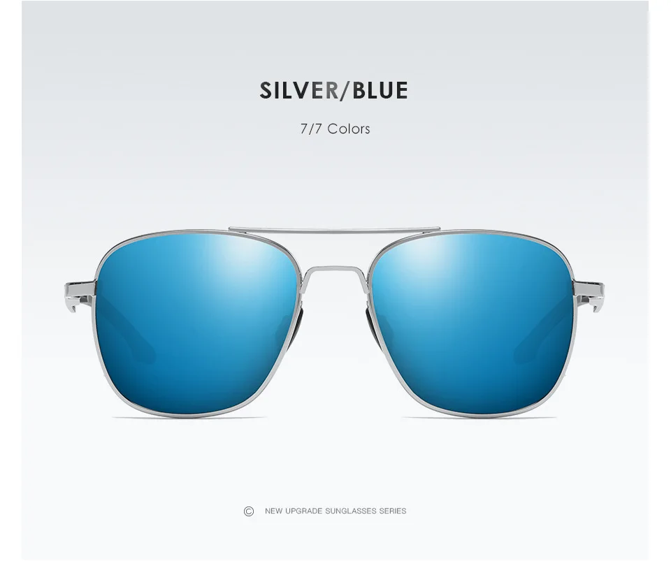 Новые солнцезащитные очки для вождения поляризованные солнцезащитные очки красочные поляризаторы Модные солнцезащитные очки Для мужчин для вождения A560 - Название цвета: Синий