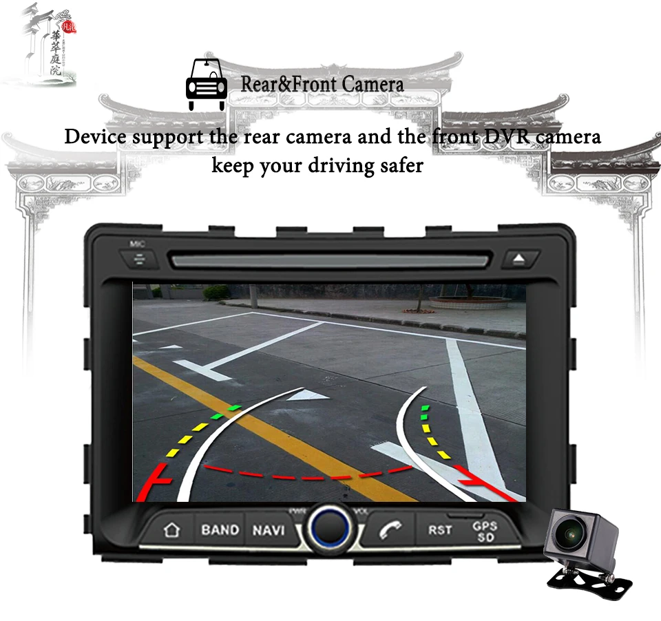 Clearance Car DVD Multimedia Player For SsangYong RODIUS 2006-2017 Android 9.0 HD 1024*600 Autoradio 3/4G Wifi Dvr Map Gps Navigation 13