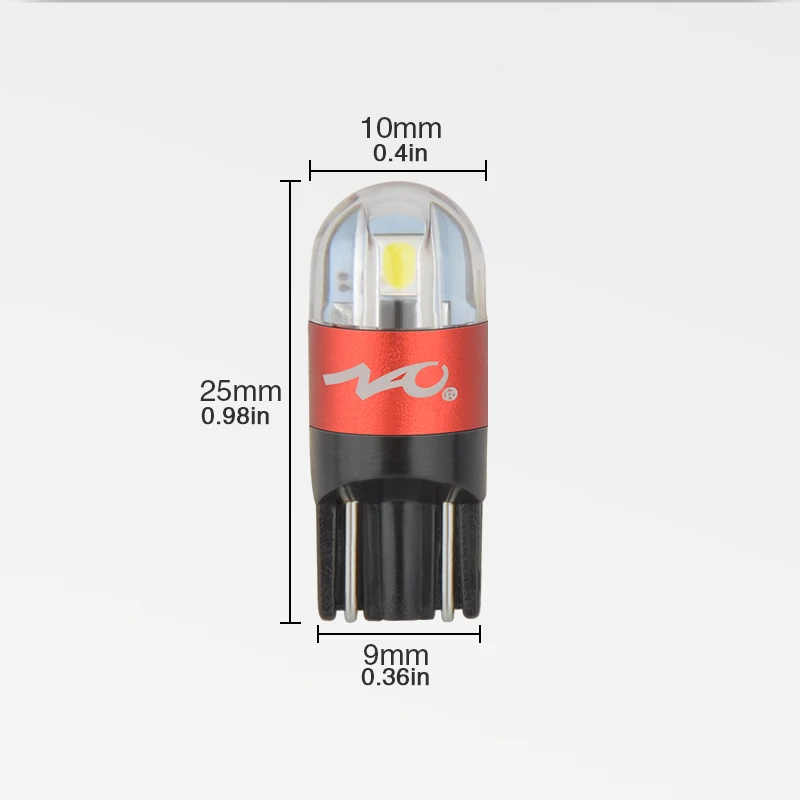 NAO W5W светодиодный автомобильный лампочка T10 Светодиодные Автомобильные фары для интерьера 5W5 3030 SMD 12V Автомобильная боковая сигнальная лампа 168 194 габаритные огни белого цвета