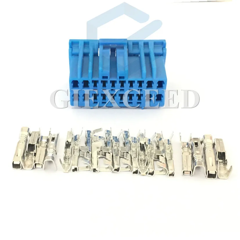 

2 Sets 20 Pin MX5-A-20S-C Automotive CD Player Power Speaker Plug Auto Connector Wiring Socket For Honda Buick