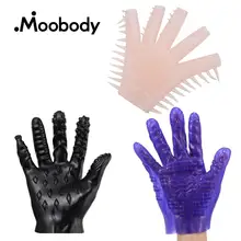 Adult Flirting Sex Gloves Vagina/Nipples Stimulator Masturbation Gloves Unisex Bath Massage Gloves Sex Toy For Men Women 3 Types