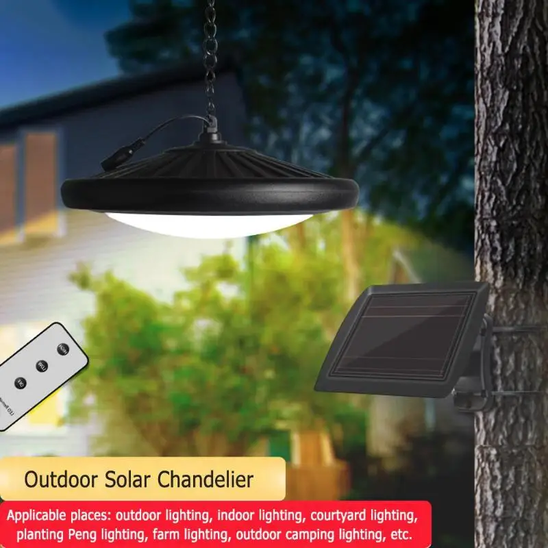

Solar 20 LED Split Hanging Lamp IPX4 Waterproof Garden Corridor Split Pendant Light Outdoor Hanging Lighting