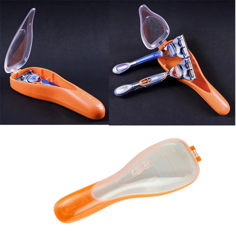 

Newest New Durable Men Razor Blades Holder Box Shaver Holder Box Case Levert Dropship dig6329