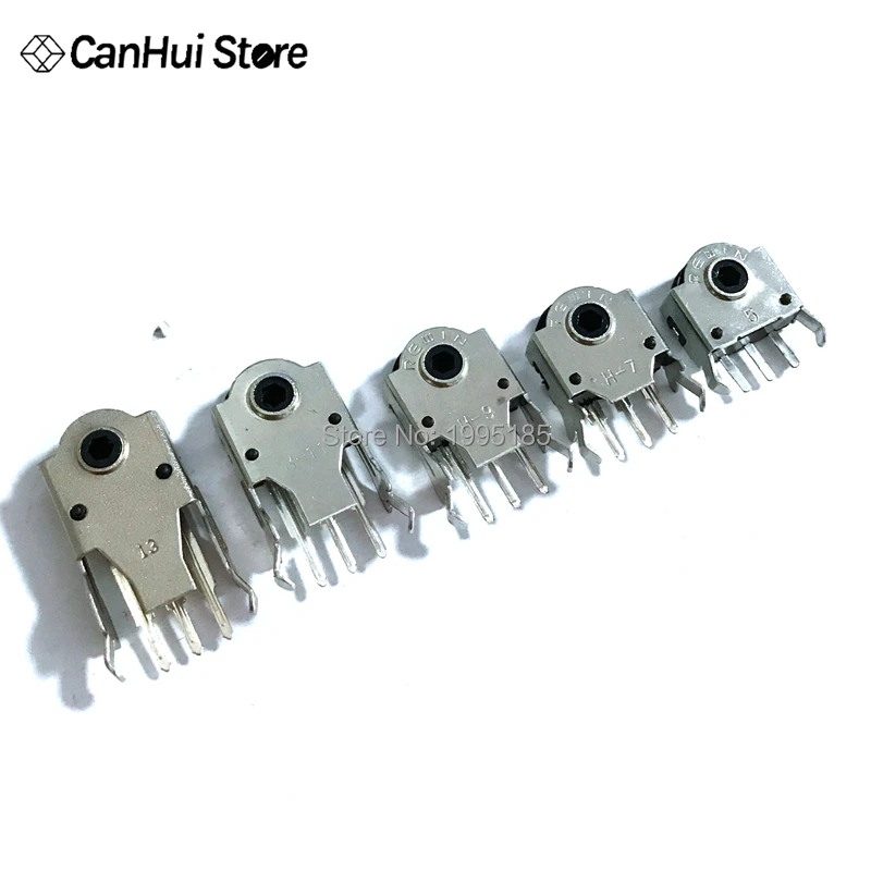 

25PCS 5 Kinds Mouse Encoder Kit Wheel Encoder Repair Parts Switch Set 5mm 7mm 9mm 11mm 13mm Connector H-5mm H-13 H-9 H-7 H-11 mm