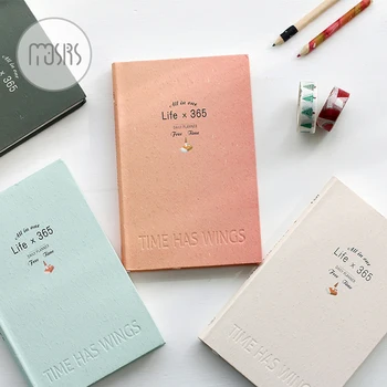 

Hot Year monthly plan 365 Day planner Notebook paper school Diary 112 sheets Office School Supplies Gift