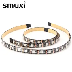 Smuxi 2 шт. 50 см RGB 30 Светодиодные ленты света 5050 SMD Водонепроницаемый/non Водонепроницаемый ТВ Подсветка USB Освещение комплект регулируемый