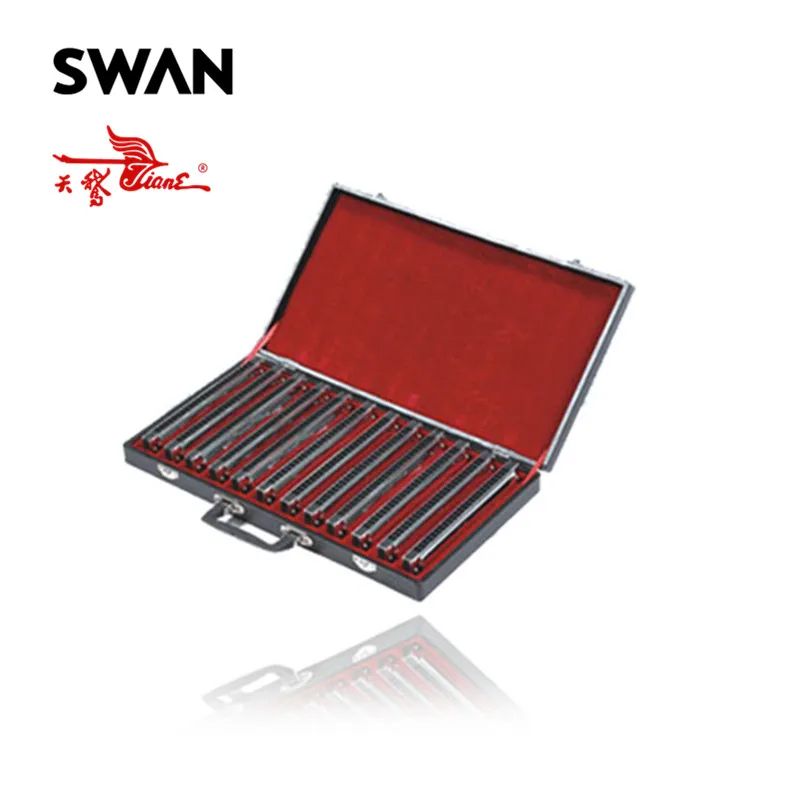 

Swan SW24H-12T 24 Holes 12 Keys Harmonicas Set High End Performance Harmonica In Gift Box Professional Musical Instrument Harps
