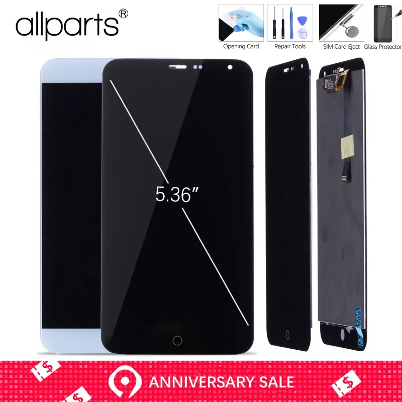 

Display For MEIZU MX4 Screen Original LCD For MEIZU MX4 Pro Display Touch Screen with Frame Replacement Parts