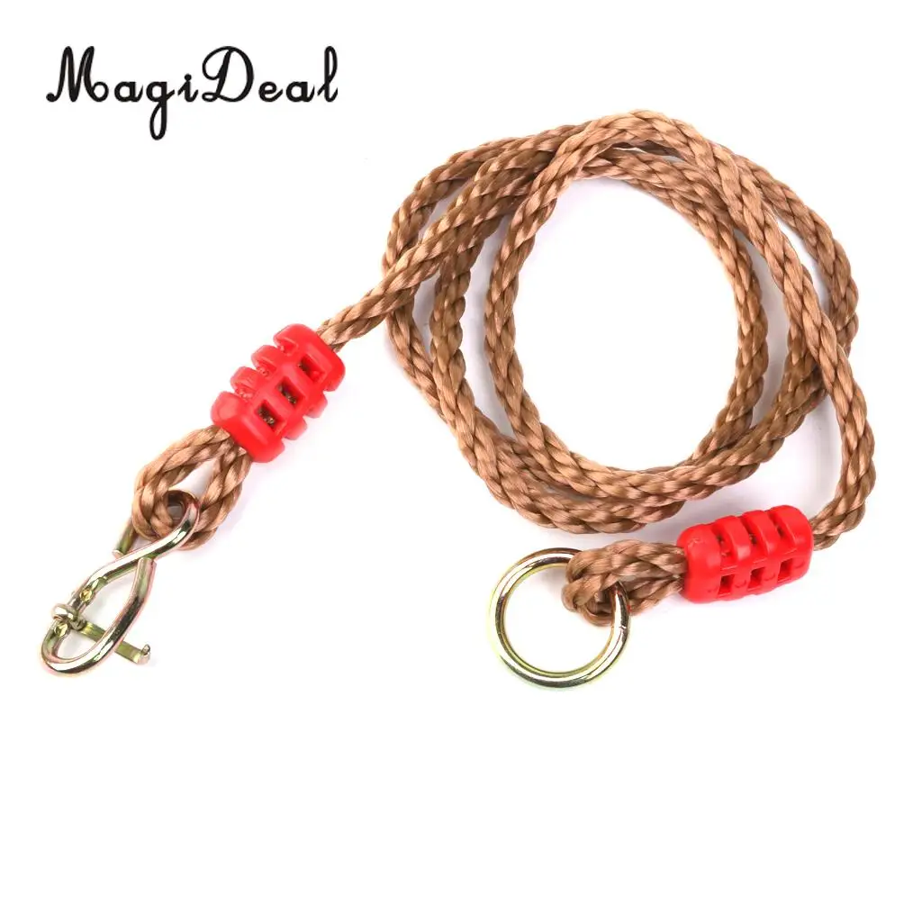 High Quality 1Pair PE Adjustable Swing for Rope Tree Swing Beam Swing Kids Children Adult Playground Accessory