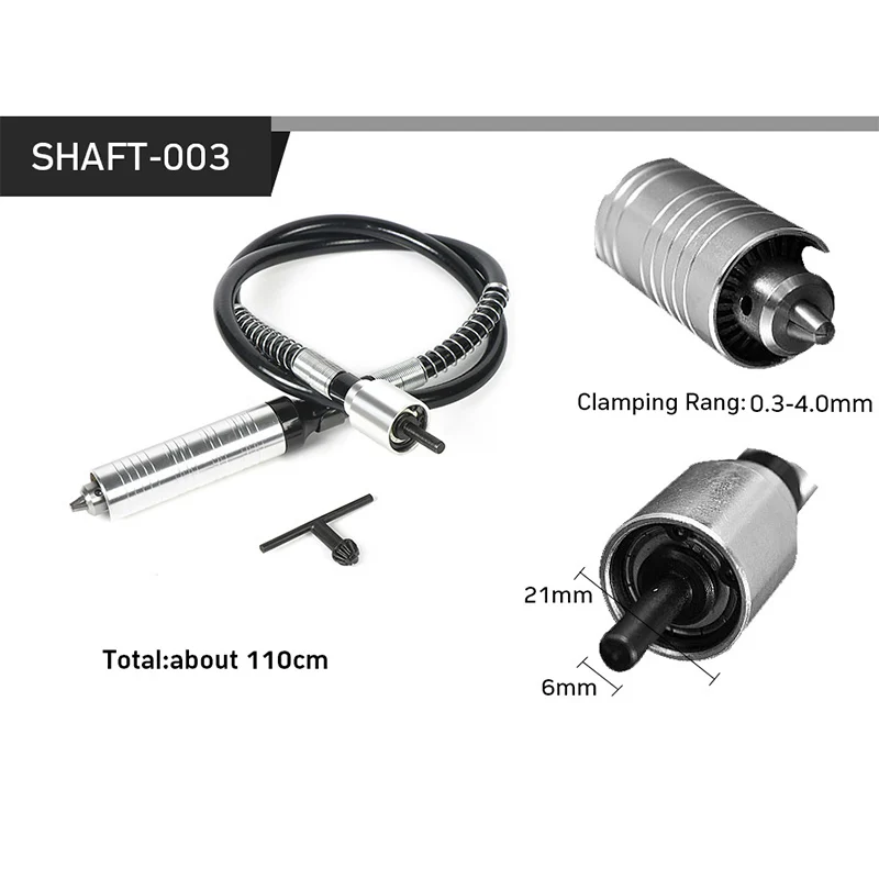 Гибкий вал TUNGFULL для вращающегося инструмента dremel гибкий с ручкой мягкие