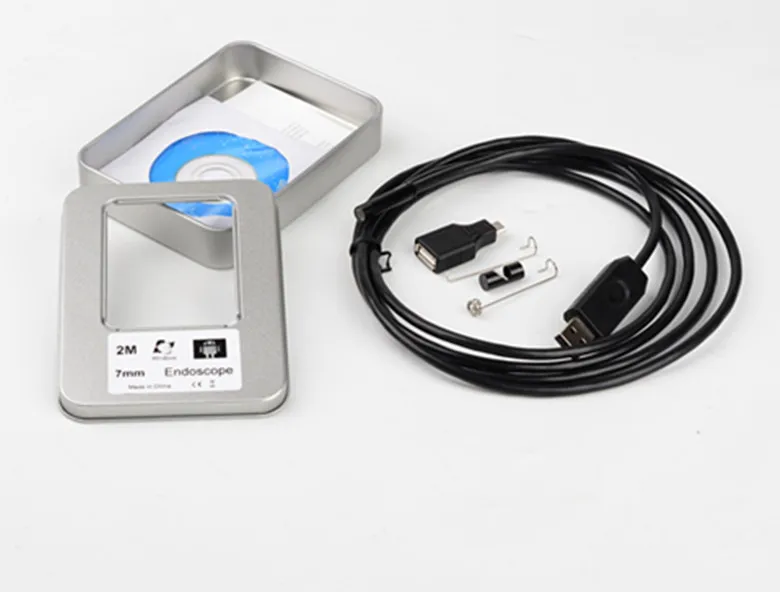 Камера Эндоскоп HD USB 7 мм 1300000 пикселей для Android Mobile 2 м/5 м|endoscope camera|usb endoscope camerahd usb