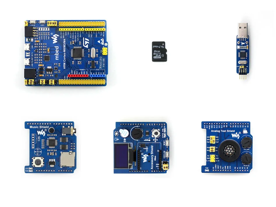 

Xnucleo-f411re Package B Supports Leonardo, Stm32 Nucleo, Nucleo-f411re Onboard Cortex-m4 Stm32 Board
