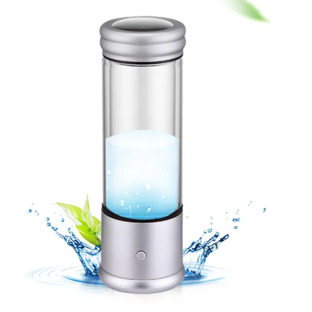 

350ML Hydrogen Rich Water Generator Alkaline Water Ionizer Bottle Antioxidant V8 Hydrogen Water Maker Water Filter Pitcher