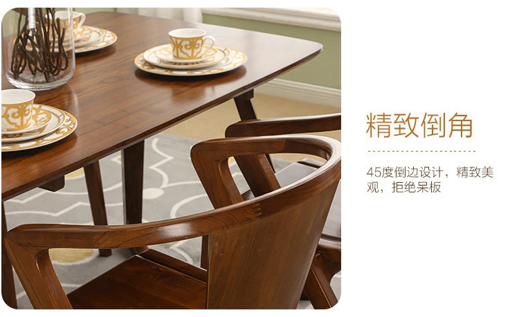Луи мода обеденный стол из твердой древесины ясень нордическая чистая древесина и белый лахдеревянный стол современный простой