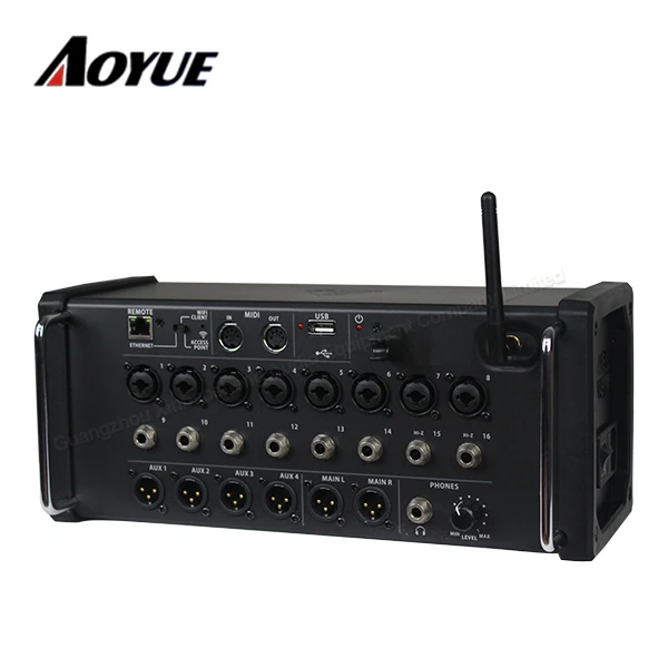

40 bit digital effect R16 Built In Mode Wifi Router APP audio mixer