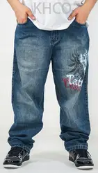 Бесплатная доставка Высокое качество Мода Винтаж хип хоп свободные для мужчин's джинсы для женщин джинсы "варенки" уличная одежда мужчин