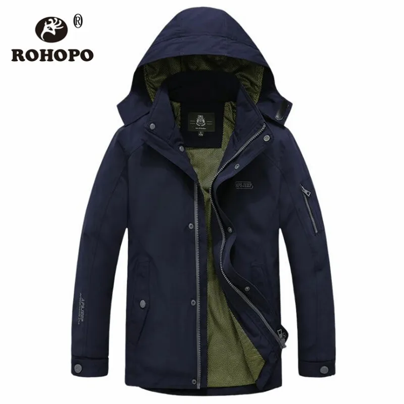 Military Cotton Jacket Overcoat Man Autumn Spring Male Top Quality Windbreaker 4XL 3XL to M male Long Coat Militar Motorcycle
