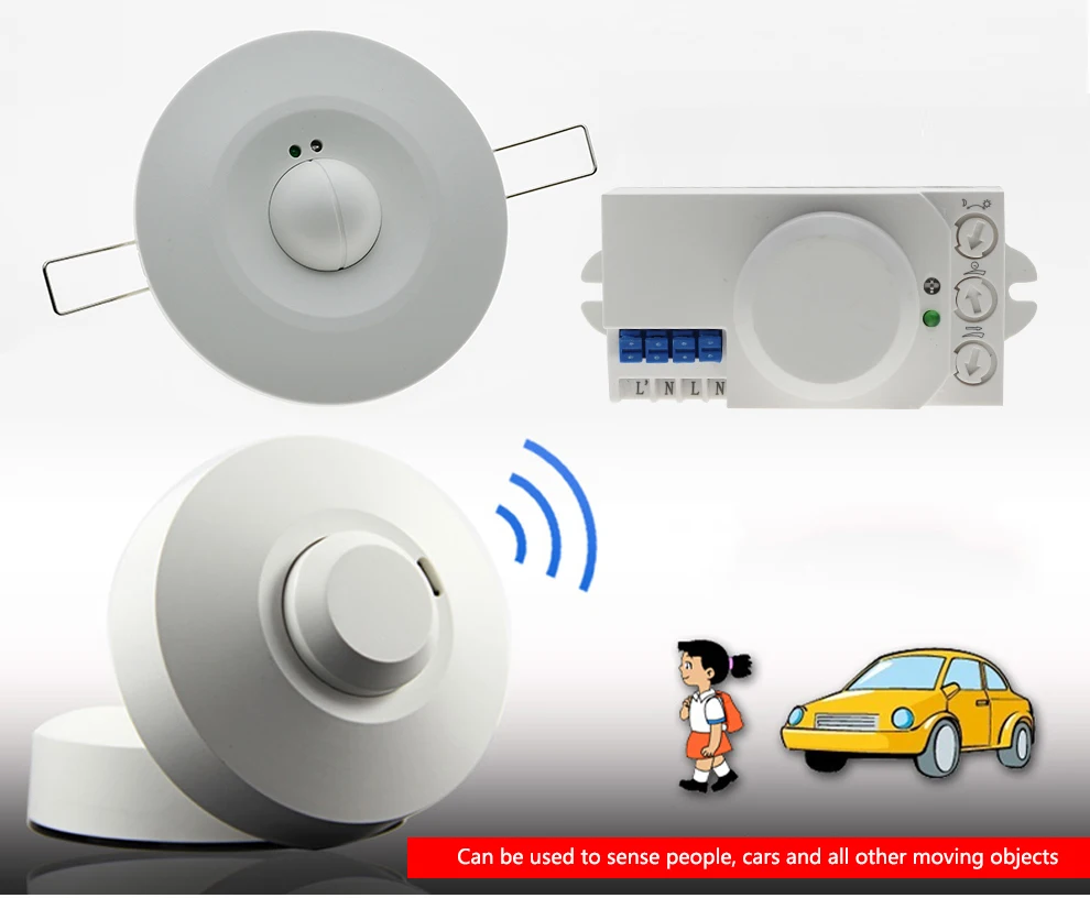 Microwave Sensor Radar Smart Light Switch (11)