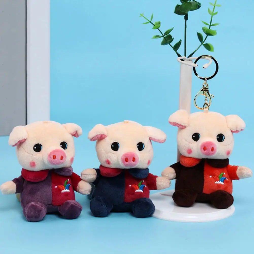 

Cute Soft Plush Toy Scented Cartoon Pig Pendant Keychain Key Ring Holder Gift New Hot