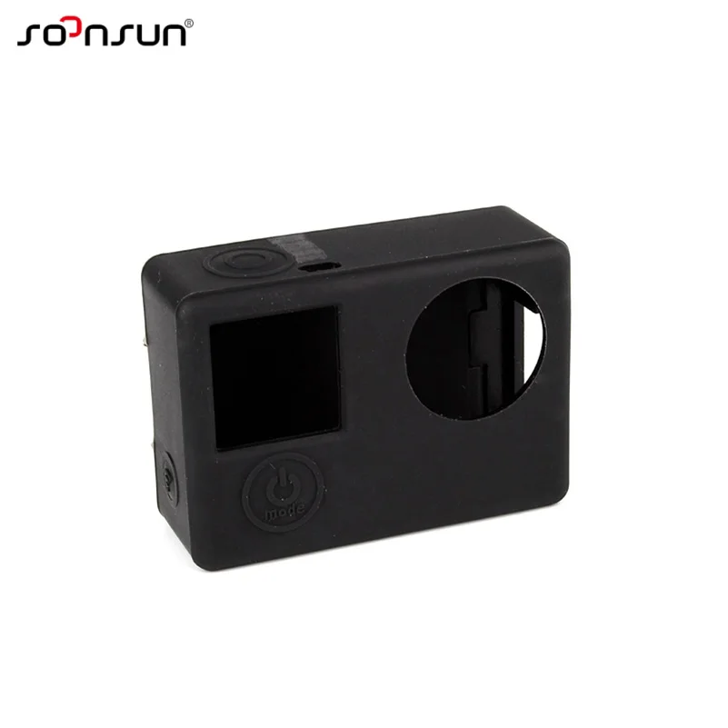 Силиконовый гелевый резиновый защитный чехол SOONSUN для камеры GoPro Hero 4 3 +