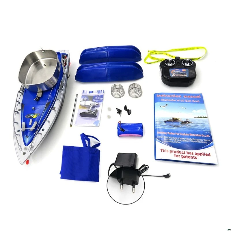 

Flytec 2011 - 3 RC Boat Intelligent Wireless Electric Fishing Bait Remote Control Fish Ship Searchlight Toys