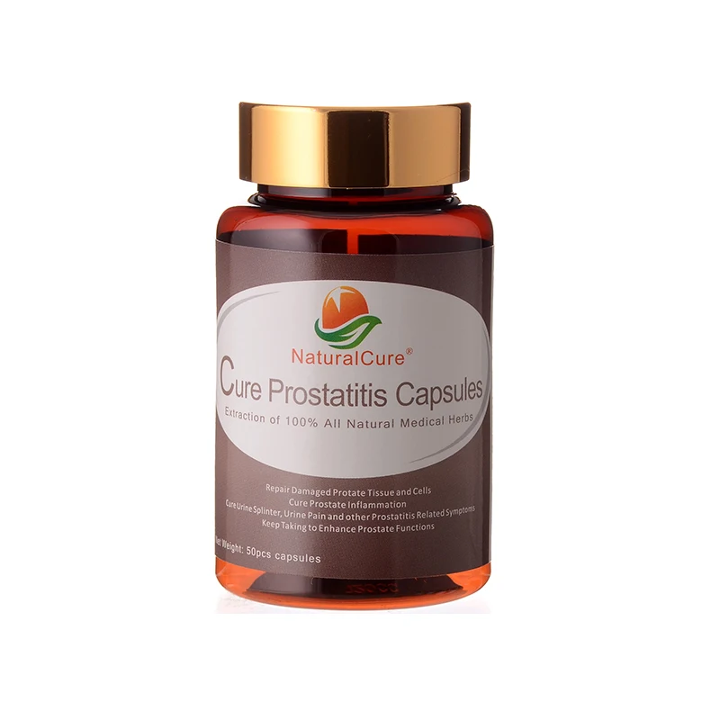

NaturalCure Cure Prostatitis Capsules, Cure Prostate Diseases, Relieve Prostate Pain and Help Solve Urination Problems 50 pills