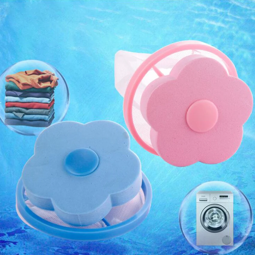 

Home Floating Pet Fur Catcher Laundry Ball Household Clothing Dirty Fiber Collector Filter Mesh Pouch Washing Machine Filter