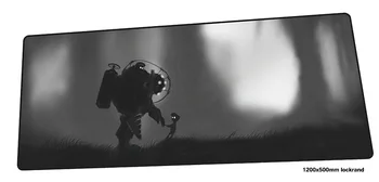 

bioshock mousepad Size1200x500mm Mass pattern gaming mouse pad gamer mat cute game computer desk padmouse keyboard play mats