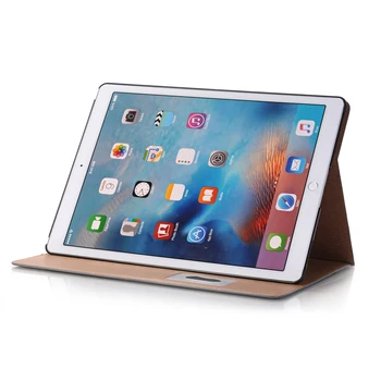 

Fashion Retro Matte Case for IPad 12.9 Luxury Stand Leather Back Cover Smart Case for IPad Pro 12.9 A1670 A1671 2017 Funda+ Flim