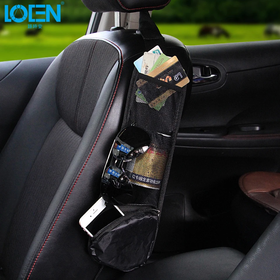 Car Waterproof Fabric Auto Car Seat Side Back Pocket Holder Backseat