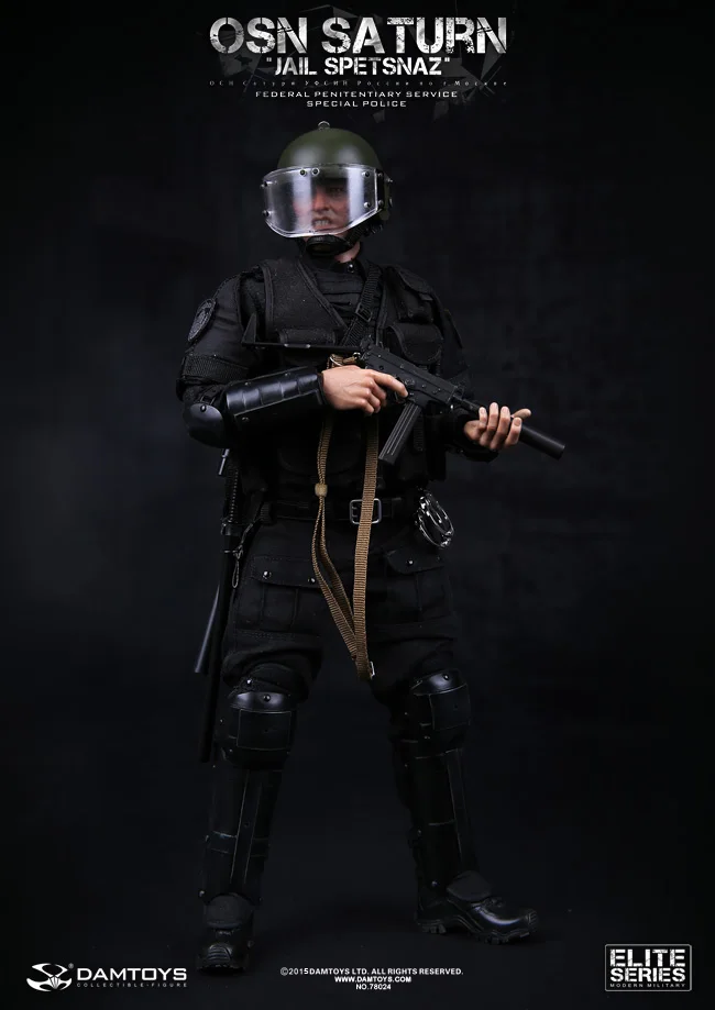 DAMTOYS 78024 OSN Saturn Jail Spetsnaz FSIN SPECIAL POLICE 12