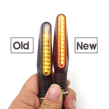 

New 2 pieces 12 LED flashing motorcycle turn signals For honda transalp 650 ktm 990 suzuki dr 250 yamaha cygnus suzuki ltr