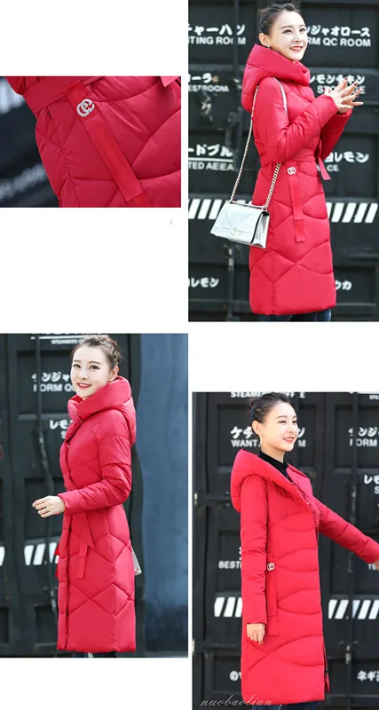 Winter Woman Coats 2018 Medium Long Cotton Clothing Winter Jacket Women Slim Fit Female Jacket Pink Red Blue Black Jacket Women (11)