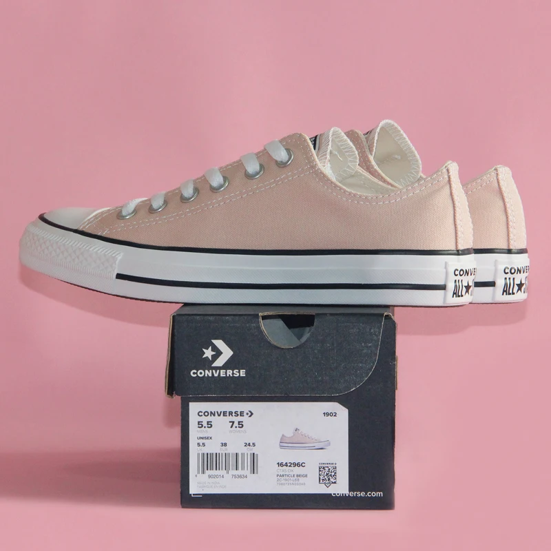 Converse Оригинальные кроссовки Chuck Taylor All Star обувь мужские и женские кроссовки унисекс обувь для скейтборда, кроссовки 164296C