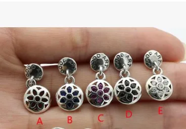 

925 silver stud earrings flower earrings for men earing ear studs